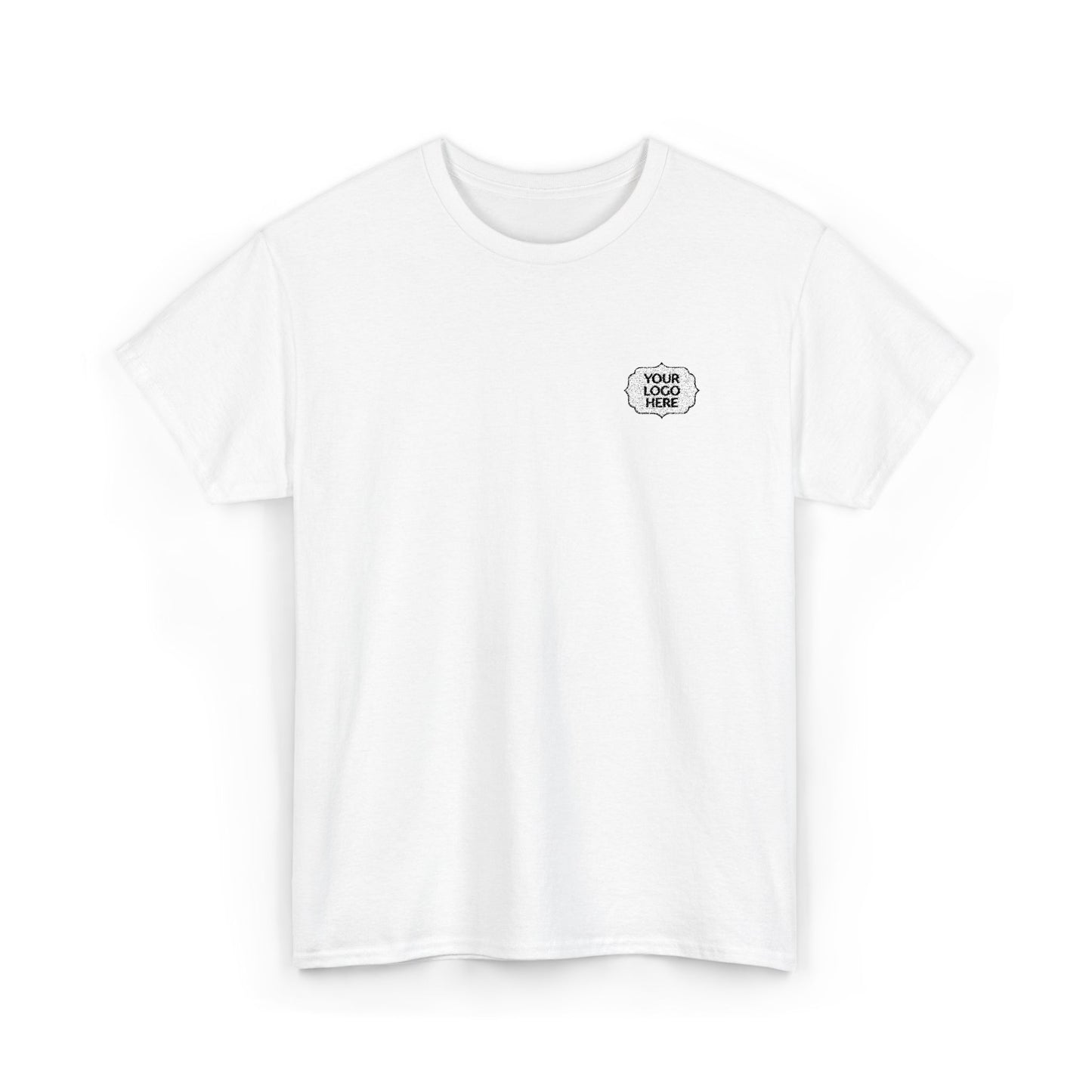 Tiger Heart Chest Pocket Tee — Minimal Wildlife Graphic T-Shirt