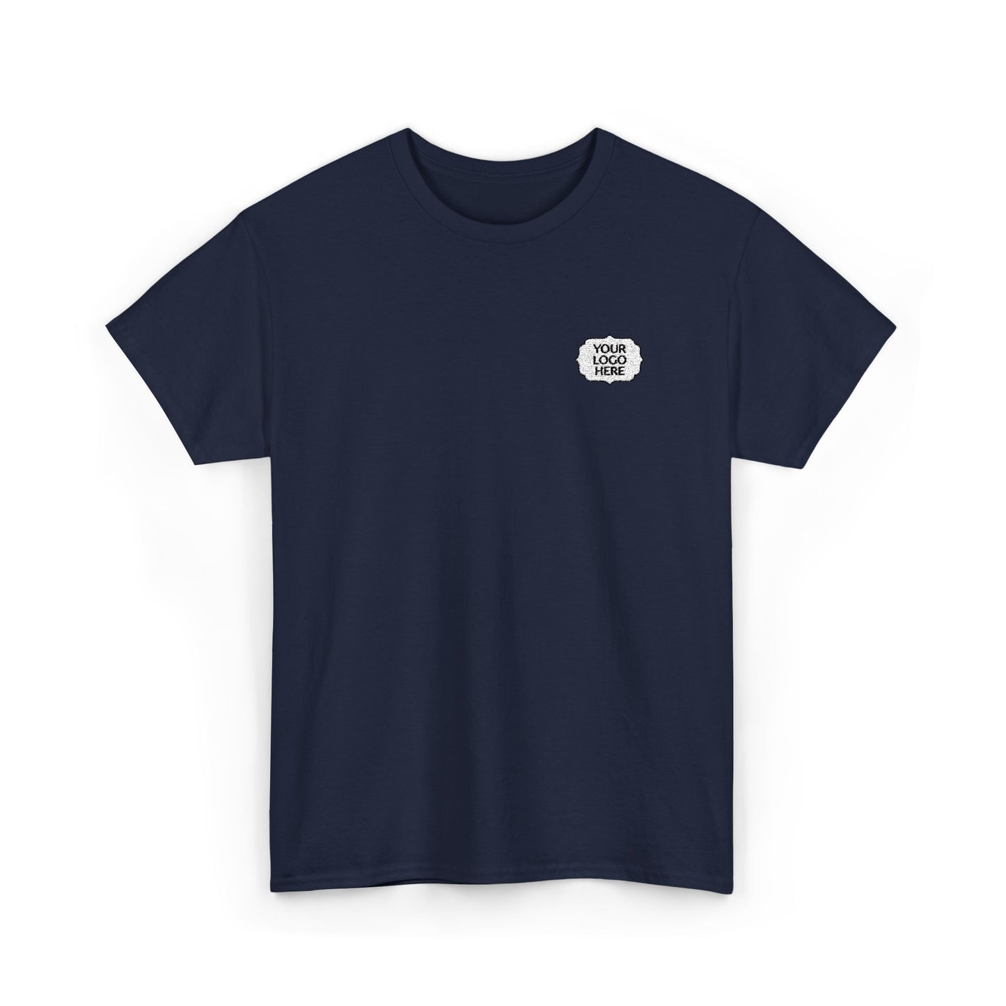 Tiger Heart Chest Pocket Tee — Minimal Wildlife Graphic T-Shirt