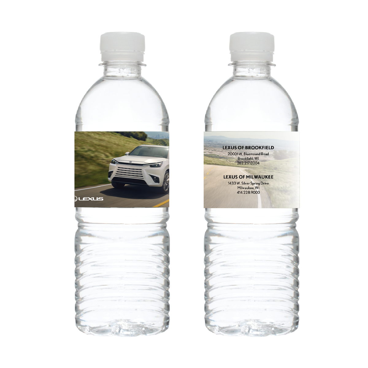 Custom Label 16.9 oz Bottled Water