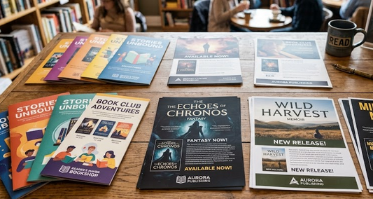 100LB Book Brochures & Flyers