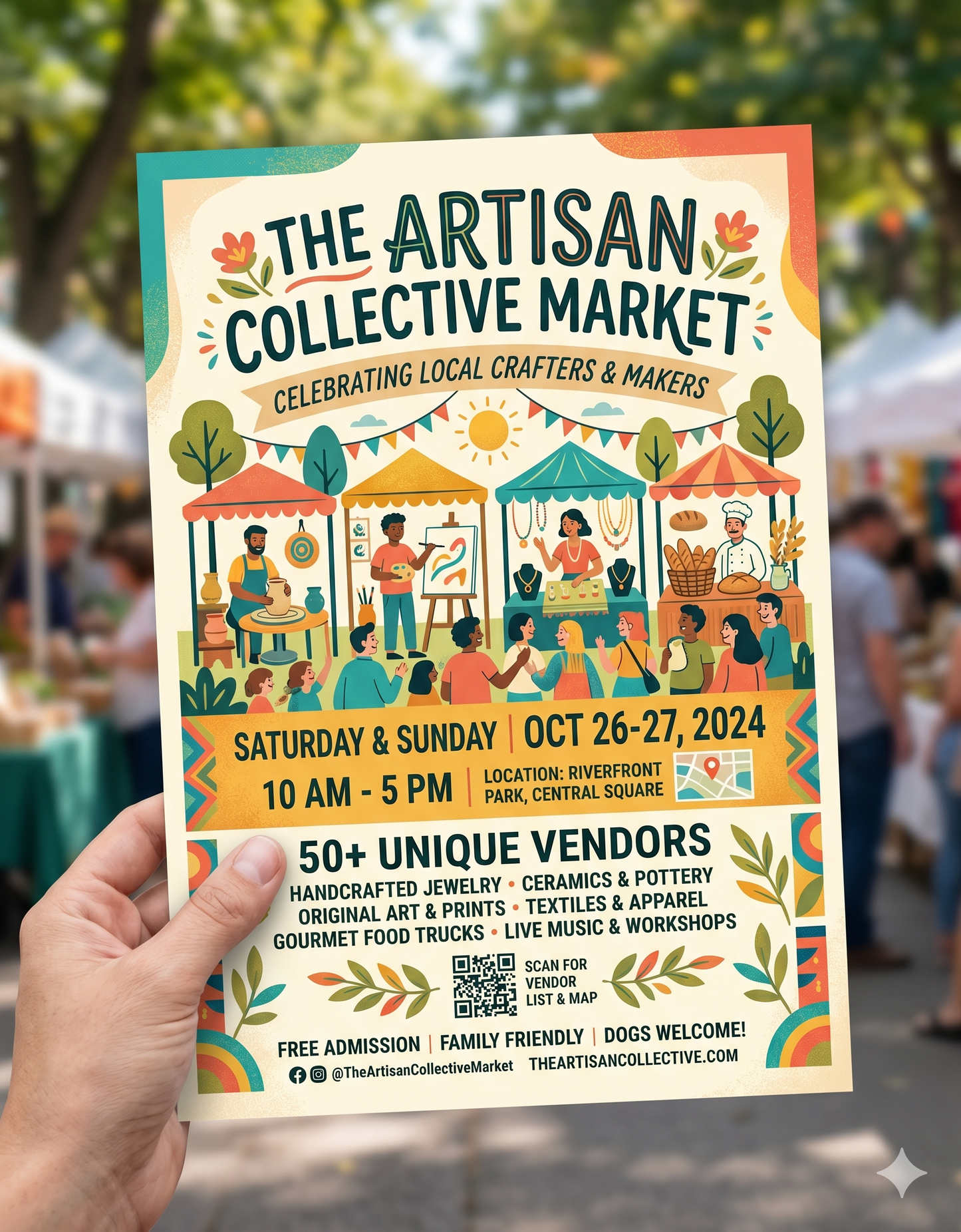 Full-color 8.5 x 11 flyers